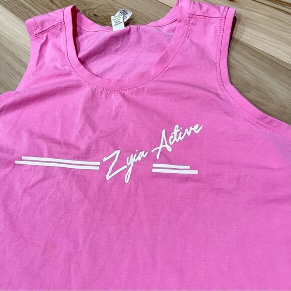 Zyia Active South Beach Sleeveless Pink Tank Women’s 3XL XXL - Picture 3 of 5